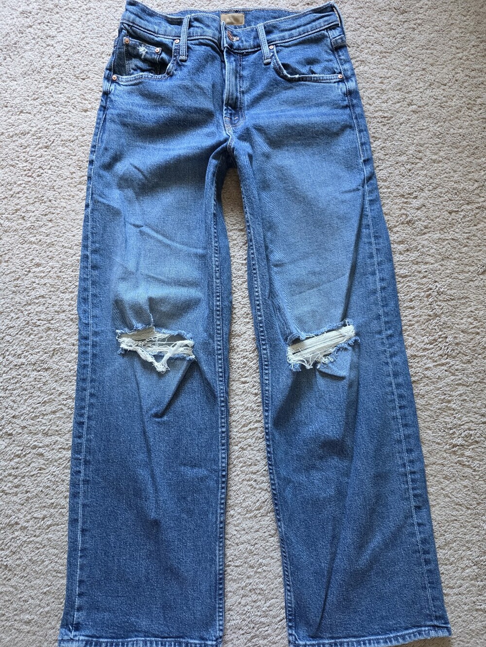 Mother The Down Low Spinner Hover Jeans Charming Locals 25
